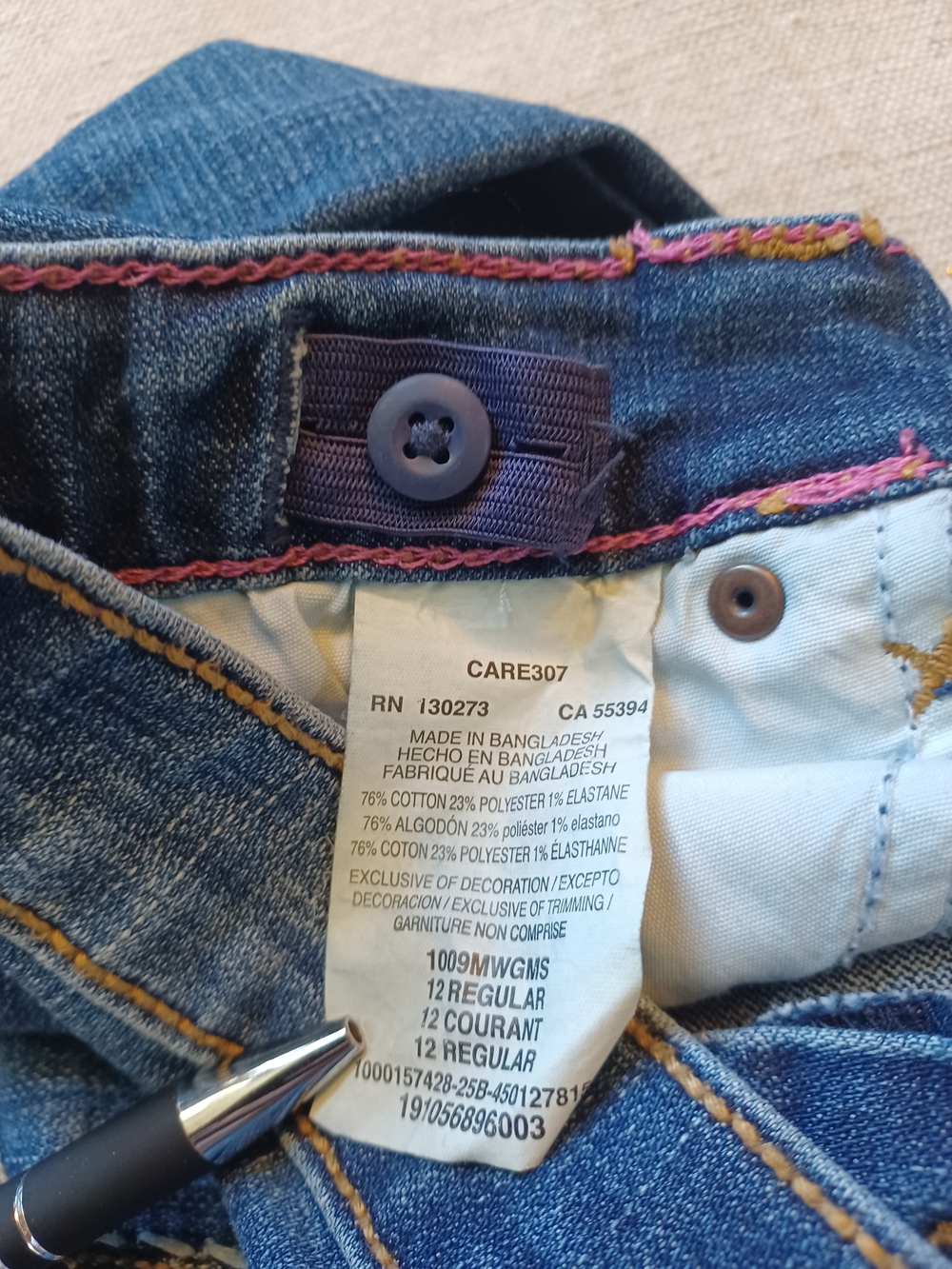 Wrangler Bootcut Jeans Youth Girls 12 Regular - Picture 2 of 7